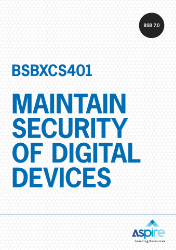 Picture of BSBXCS401 Maintain security of digital devices eBook