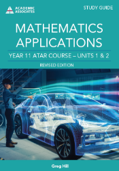 Picture of Mathematics Applications ATAR Course Study Guide Units 1 and 2 Revised Edition